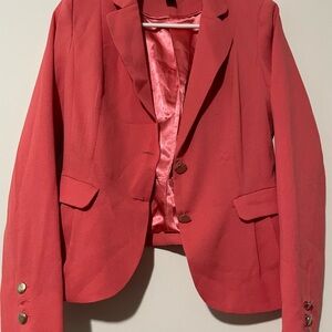 Women's intense orange Blazer
